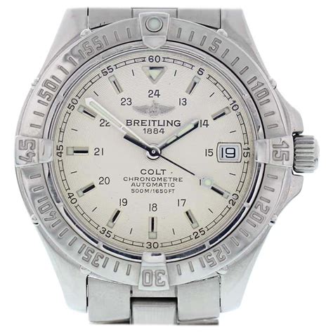 breitling colt lederen band|breitling colt.